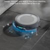 Lefant M310 Ultra Robot Vacuum and Mop, 6000Pa Suction-Slim Robotic Cleaner with ToF LiDAR Navigation, Accurate Obstacle Avoidance, WiFi/App/Alexa Control, 170min Runtime, for Pet Hair and Home