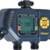 Melnor 65140AMZ 4 Zone Digital Timer, Black, Yellow