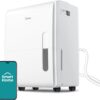 Midea 5,500 Sq. Ft Dehumidifier for Basement, 60 Pint dehumidifier with pump, APP & Alexa Smart Control, 2.64 Gallon Water Tank, Intelligent Humidity Control, Ideal for Home, Basement, Garage