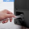 Midea Cube 35 Pint Dehumidifier for Basement and Rooms at Home for up to 3,500 Sq. Ft., Smart Control, Compatible with Alexa (Grey), Drain Hose Included