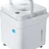 Midea Cube 50 Pint Dehumidifier for Basement and Rooms at Home for up to 4,500 Sq. Ft., Built-in Pump, Drain Hose Included, Smart Control, Works with Alexa (White)