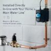 Moen Flo Smart Water Monitor 1-in to 1-1/4-in Indoor/Outdoor Smart Compatible Water leak detector with Automatic Shut-off Valve ( 1 -Pack)