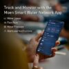 Moen Flo Smart Water Monitor 1-in to 1-1/4-in Indoor/Outdoor Smart Compatible Water leak detector with Automatic Shut-off Valve ( 1 -Pack)
