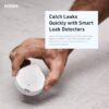 Moen Flo Smart Water Monitor 1-in to 1-1/4-in Indoor/Outdoor Smart Compatible Water leak detector with Automatic Shut-off Valve ( 1 -Pack)