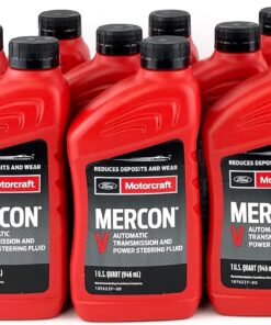 Motorcraft XT5QMC Mercon V Automatic Transmission Fluid - Case of 12 Quarts