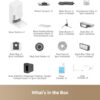 Mova P10 Pro Ultra Gen 2 Robot Vacuum and Mop, 26,000Pa Suaction, 212°F Hot Water Auto Mop Washing, 1-Hour Hot Air Drying, Extenable Mop, All-in-One Dock, Triple Anti-Tangle System for Home