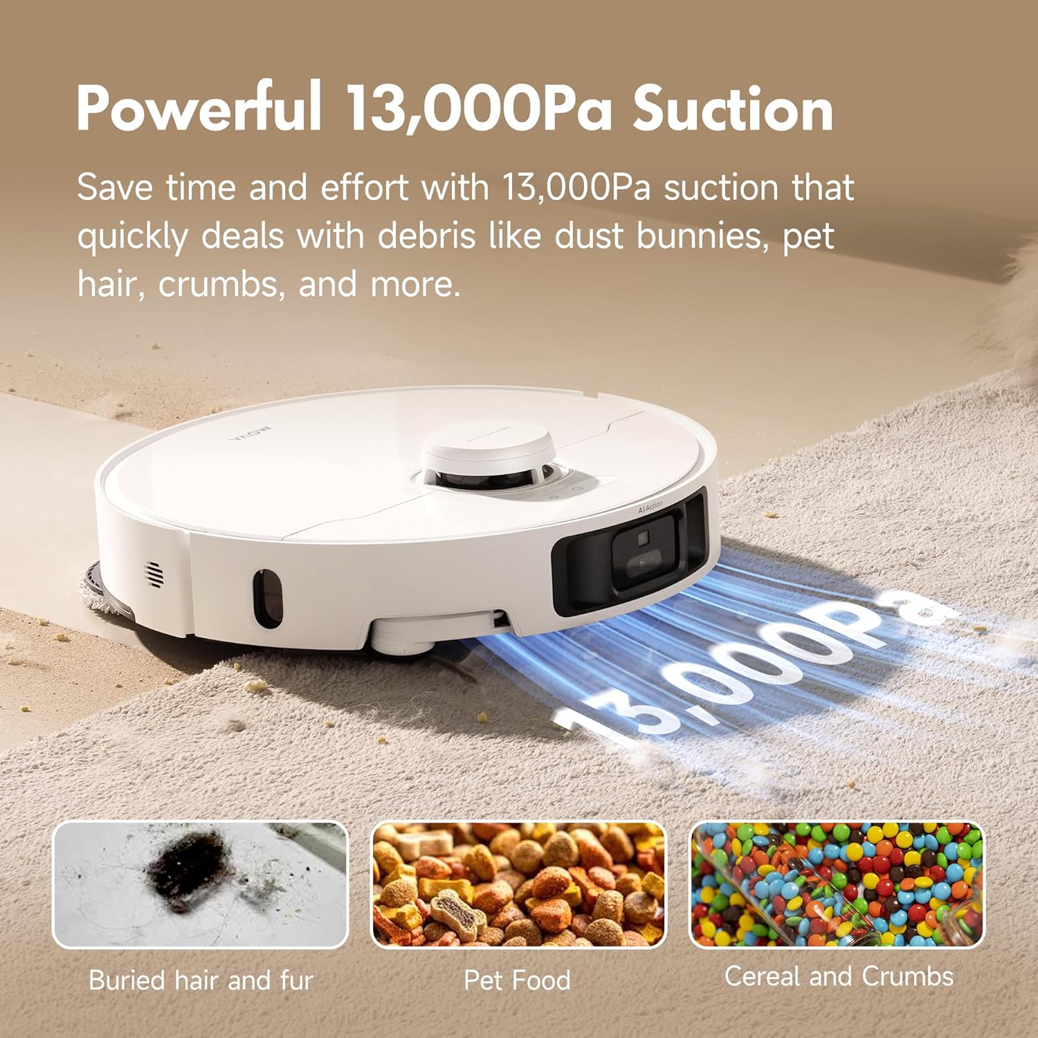 Mova P10 Pro Ultra Robot Vacuum and Mop 13,000Pa Suction, 140°F Hot Water Auto Mop Washing & Drying, Dual Spinning Extenable Mop,10.5mm Lifting for Carpet, 360°Obstacle Avoidance, App Control1 Mova P10 Pro Ultra Robot Vacuum and Mop 13,000Pa Suction, 140°F Hot Water Auto Mop Washing & Drying, Dual Spinning Extenable Mop,10.5mm Lifting for Carpet, 360°Obstacle Avoidance, App Control
