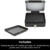 Ninja Griddle and Indoor Grill, 14’’, Electric Grill, For Steak, Burgers, Salmon, Veggies, and More, Pancake Griddle, Nonstick, Dishwasher Safe, 500F, Even Cooking, Silver, GR101