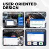 OBD2 Scanner TOPDON AD500, Oil SAS Throttle TPMS BMS EPB Reset, Engine ABS SRS Transmission, Diagnostic Scan Tool, AutoVIN, Car Check Engine Code Reader with Battery Test, Lifetime Wi-Fi Free Update