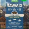 Open Farm, RawMix Grain-Free Dry Puppy Food, Protein-Packed Kibble Coated in Bone Broth with Freeze Dried Raw Chunks, Wild Caught Fish, Puppy Recipe, 20lb Bag