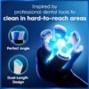 Oral-B Rechargeable Electric Toothbrush, iO5 Customizable Clean, 5 Cleaning Modes, Visual Pressure Sensor to Protect Gums, Travel Case, Black