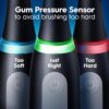 Oral-B Rechargeable Electric Toothbrush, iO5 Customizable Clean, 5 Cleaning Modes, Visual Pressure Sensor to Protect Gums, Travel Case, Black