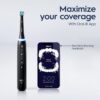 Oral-B Rechargeable Electric Toothbrush, iO5 Customizable Clean, 5 Cleaning Modes, Visual Pressure Sensor to Protect Gums, Travel Case, White