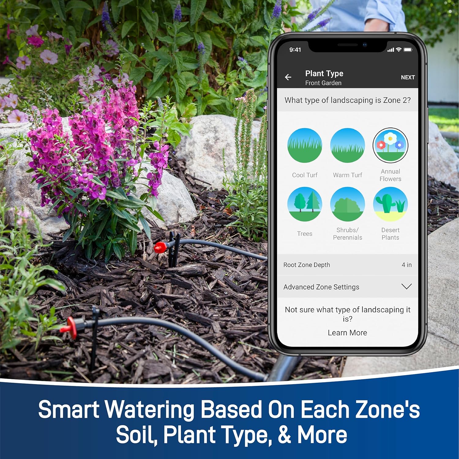 Orbit 21207 B-hyve Gen 2 Smart Hose Watering Timer, 4-Pack with Wi-Fi Hub and Hose Y Splitter Orbit 21207 B-hyve Gen 2 Smart Hose Watering Timer, 4-Pack with Wi-Fi Hub and Hose Y Splitter - Image 9
