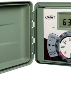 Orbit 57894 4-Station Outdoor Swing Panel Sprinkler System Timer