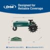 Orbit 58322 Traveling Tractor Water Sprinkler