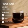 Peet's Coffee, Dark Roast Ground Coffee - French Roast 63 Ounces (6 Bags of 10.5 Ounces)