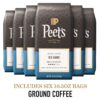 Peet's Coffee, Medium Roast Ground Coffee, 100% Arabica Coffee - Big Bang 63 Ounces (6 Bags of 10.5 Ounces) Peet's Coffee, Medium Roast Ground Coffee, 100% Arabica Coffee - Big Bang 63 Ounces (6 Bags of 10.5 Ounces)