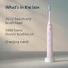 Philips Sonicare 5900 Series Electric Toothbrush - Next-Generation Sonicare Technology, Pressure Sensor, 6 Brushing Settings, SmarTimer, BrushPacer, 21-Day Runtime, Light Pink, Model HX7132/02 Philips Sonicare 5900 Series Electric Toothbrush - Next-Generation Sonicare Technology, Pressure Sensor, 6 Brushing Settings, SmarTimer, BrushPacer, 21-Day Runtime, Light Pink, Model HX7132/02