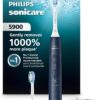 Philips Sonicare 5900 Series Electric Toothbrush - Next-Generation Sonicare Technology, Pressure Sensor, 6 Brushing Settings, SmarTimer, BrushPacer, 21-Day Runtime, Navy Blue, Model HX7133/02