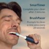 Philips Sonicare 5900 Series Electric Toothbrush - Next-Generation Sonicare Technology, Pressure Sensor, 6 Brushing Settings, SmarTimer, BrushPacer, 21-Day Runtime, Navy Blue, Model HX7133/02