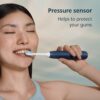 Philips Sonicare 5900 Series Electric Toothbrush - Next-Generation Sonicare Technology, Pressure Sensor, 6 Brushing Settings, SmarTimer, BrushPacer, 21-Day Runtime, Navy Blue, Model HX7133/02