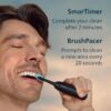 Philips Sonicare 6500 Series Electric Toothbrush - Next-Generation Sonicare Technology, Pressure Sensor, 9 Brushing Settings, SmarTimer, BrushPacer, 21-Day Runtime, Travel Case, Black, HX7411/08