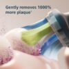Philips Sonicare 6500 Series Electric Toothbrush - Next-Generation Sonicare Technology, Pressure Sensor, 9 Brushing Settings, SmarTimer, BrushPacer, 21-Day Runtime, Travel Case, Black, HX7411/08