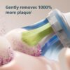 Philips Sonicare 6500 Series Electric Toothbrush - Next-Generation Sonicare Technology, Pressure Sensor, 9 Brushing Settings, SmarTimer, BrushPacer, 21-Day Runtime, Travel Case, Light Pink, HX7412/05