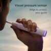 Philips Sonicare 6500 Series Electric Toothbrush - Next-Generation Sonicare Technology, Pressure Sensor, 9 Brushing Settings, SmarTimer, BrushPacer, 21-Day Runtime, Travel Case, Light Pink, HX7412/05