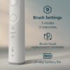 Philips Sonicare 6500 Series Electric Toothbrush - Next-Generation Sonicare Technology, Pressure Sensor, 9 Brushing Settings, SmarTimer, BrushPacer, 21-Day Runtime, Travel Case, White, HX7410/10