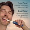 Philips Sonicare 7300 Series Electric Toothbrush - Next-Generation Sonicare Technology, Pressure Sensor, 12 Brushing Settings, SmarTimer, 21-Day Runtime, Travel Case, Navy Blue, HX7423/05