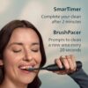 Philips Sonicare 7300 Series Electric Toothbrush - Next-Generation Sonicare Technology, Pressure Sensor, 12 Brushing Settings, SmarTimer, BrushPacer, 21-Day Runtime, Travel Case, Black, HX7421/07