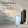 Philips Sonicare Compact Flosser 1000, Blue, ProtectiveClean 5300 Rechargeable Electric Toothbrush and 2PK Compact Nozzle Bundle Philips Sonicare Compact Flosser 1000, Blue, ProtectiveClean 5300 Rechargeable Electric Toothbrush and 2PK Compact Nozzle Bundle