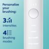 Philips Sonicare DiamondClean Connected Electric Toothbrush 2 Pack, x2 Sonic Toothbrushes, x2 Charging Travel Cases, x2 A3 Brush Heads, 12 Brushing Settings, (Pink and White), Model HX9912/72