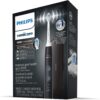 Philips Sonicare ProtectiveClean 5100 Rechargeable Electric Toothbrush, with Pressure Sensor, 3 Cleaning Modes, SmarTimer and QuadPacer, 14-Day Battery Life, Travel Case, Black, Model HX6850/60