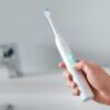 Philips Sonicare ProtectiveClean 5100 Rechargeable Electric Toothbrush, with Pressure Sensor, 3 Cleaning Modes, SmarTimer and QuadPacer, 14-Day Battery Life, Travel Case, White, Model HX6857/11