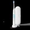 Philips Sonicare ProtectiveClean 5100 Rechargeable Electric Toothbrush, with Pressure Sensor, 3 Cleaning Modes, SmarTimer and QuadPacer, 14-Day Battery Life, Travel Case, White, Model HX6857/11