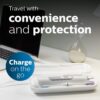 Philips Sonicare ProtectiveClean 6500 Rechargeable Electric Toothbrush, with Pressure Sensor, 3 Cleaning Modes, SmarTimer and QuadPacer, 14-Day Battery Life, Charging Travel Case, Pink, HX6462/06