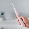 Philips Sonicare ProtectiveClean 6500 Rechargeable Electric Toothbrush, with Pressure Sensor, 3 Cleaning Modes, SmarTimer and QuadPacer, 14-Day Battery Life, Charging Travel Case, Pink, HX6462/06