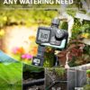 RAINPOINT Water Timer for Garden Hose - 2 Zone Sprinkler Timer with Rain Delay/Manual Watering/Automatic Irrigation for Yard Lawn