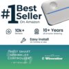 Rachio WiFi Smart Sprinkler Controller (8-Zone Irrigation Remote Control) – App-Based Scheduling, Local Weather Intelligence, Rain Skips, Easy DIY Install