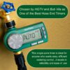 Rain Bird 1ZEHTMRP Premium Professional Grade Electronic Digital Hose End Timer/Controller, One Zone/Station, Battery Operated, Digital with Brass Inlet/Outlet Rain Bird 1ZEHTMRP Premium Professional Grade Electronic Digital Hose End Timer/Controller, One Zone/Station, Battery Operated, Digital with Brass Inlet/Outlet