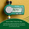 Rain Bird 1ZEHTMRP Premium Professional Grade Electronic Digital Hose End Timer/Controller, One Zone/Station, Battery Operated, Digital with Brass Inlet/Outlet Rain Bird 1ZEHTMRP Premium Professional Grade Electronic Digital Hose End Timer/Controller, One Zone/Station, Battery Operated, Digital with Brass Inlet/Outlet