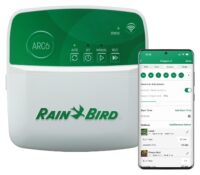 Rain Bird ARC6 App-Based Indoor Smart WiFi Irrigation Sprinkler Timer Controller, 6-Zone Station, EPA WaterSense Certified, Compatible with Alexa, Indoor 6-Station
