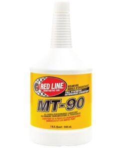 Red Line 50304 MT-90 75W-90 GL-4 Manual Transmission and Transaxle Lubricant (MTL) - 1 Quart (4 Pack)