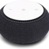 SNOOZ Smart White Noise Sound Machine - Real Fan Inside for Non-Looping White Noise, Sleep Aid for Adults, Travel, Sleeping, Bedroom, Portable, Baby Registry Essential - Charcoal