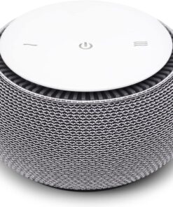 SNOOZ Smart White Noise Sound Machine - Real Fan Inside for Non-Looping White Noise, Sleep Aid for Adults, Travel, Sleeping, Bedroom, Portable, Baby Registry Essential - Cloud