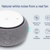 SNOOZ Smart White Noise Sound Machine - Real Fan Inside for Non-Looping White Noise, Sleep Aid for Adults, Travel, Sleeping, Bedroom, Portable, Baby Registry Essential - Cloud
