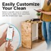 Shark Matrix Plus Robot Vacuum and Mop, Sonic Mopping, Home Mapping, Clean Edge, for Pet Hair, for Carpets and Hard Floor, UR2650WS